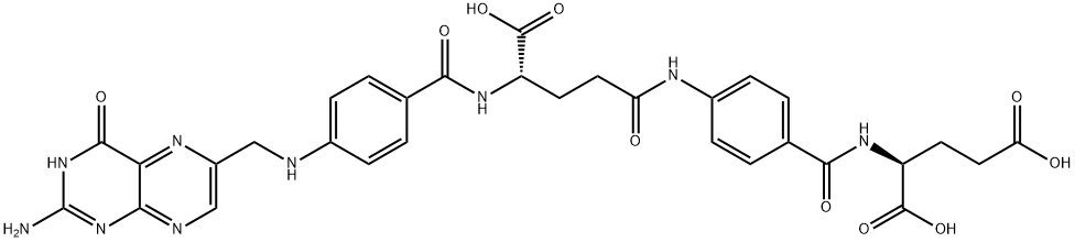 L-Glutamic acid, N-[4-[[(4S)-4-[[4-[[(2-amino-3,4-dihydro-4-oxo-6-pteridinyl)methyl]amino]benzoyl]amino]-4-carboxy-1-oxobutyl]amino]benzoyl]-