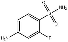 Benzenesulfonamide, 4-amino-2-fluoro- (9CI)