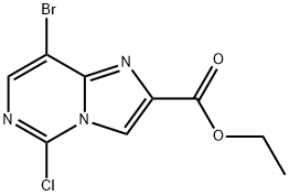 Imidazo[1,2-c]pyrimidine-2-carboxylic acid, 8-bromo-5-chloro-, ethyl ester