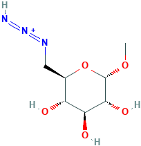 甲基-6-叠氮-6-脱氧-alpha-D-吡喃葡萄糖苷
