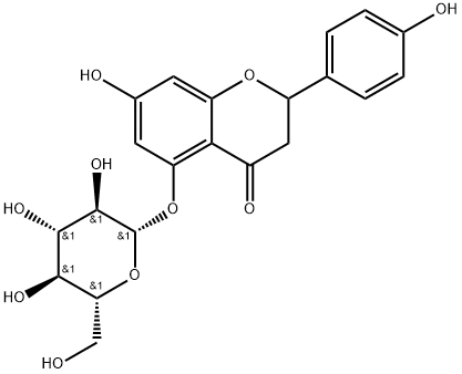 4H-1-Benzopyran-4-one, 5-(β-D-glucopyranosyloxy)-2,3-dihydro-7-hydroxy-2-(4-hydroxyphenyl)-