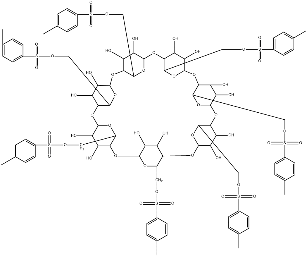 β-Cyclodextrin, 6A,6B,6C,6D,6E,6F,6G-heptakis(4-methylbenzenesulfonate)