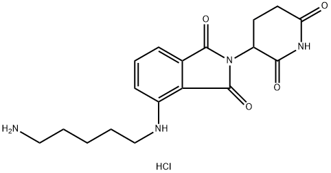 Thalidomide-NH-C5-NH2 hydrochloride