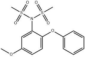 N-(5-甲氧基-2-苯氧基苯基)-N-(甲磺酰基)甲磺酰胺