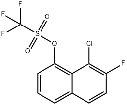 (8-chloro-7-fluoro-1-naphthyl) trifluoromethanesulfonate