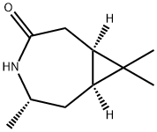 4-Azabicyclo[5.1.0]octan-3-one, 5,8,8-trimethyl-, (1R,5S,7S)-