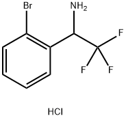 1-(2-Bromophenyl)-2,2,2-trifluoroethanamine hydrochloride