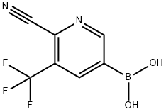 6-Cyano-5-(trifluoromethyl)pyridin-3-ylboronic acid