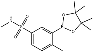 N,4-Dimethyl-3-(tetramethyl-1,3,2-dioxaborolan-2-yl)benzenesulfonamide