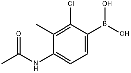 4-Acetamido-2-chloro-3-methylphenylboronic acid