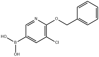 [6-(Benzyloxy)-5-chloropyridin-3-yl]boronic acid