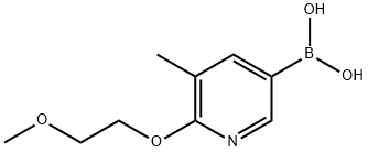 [6-(2-Methoxyethoxy)-5-methylpyridin-3-yl]boronic acid