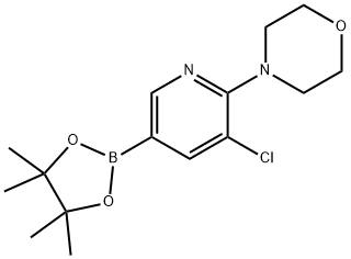 5-Chloro-6-morpholinopyridine-3-boronic acid pinacol ester