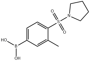 (3-甲基-4-(吡咯烷-1-基磺酰基)苯基)硼酸