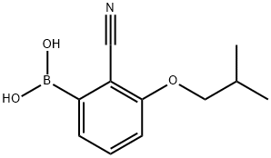 2-Cyano-3-(2-methylpropoxy)phenyl]boronic acid