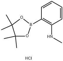 N-Methyl-2-(tetramethyl-1,3,2-dioxaborolan-2-yl)aniline hydrochloride