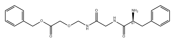 benzyl (S)-2-((2-(2-amino-3-phenylpropanamido)acetamido)methoxy)acetate