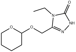 3H-1,2,4-Triazol-3-one, 4-ethyl-2,4-dihydro-5-[[(tetrahydro-2H-pyran-2-yl)oxy]methyl]-