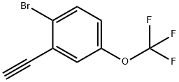 1-溴-2-乙炔基-4-(三氟甲氧基)苯