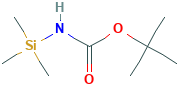 Carbamic acid, (trimethylsilyl)-, 1,1-dimethylethyl ester (9CI)