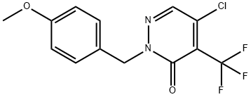 5-Chloro-2-(4-methoxybenzyl)-4-(trifluoromethyl)pyridazin-3(2H)-one