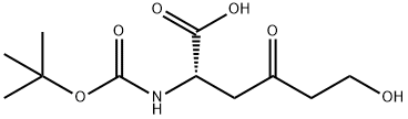 L-Norleucine, N-[(1,1-dimethylethoxy)carbonyl]-6-hydroxy-4-oxo-