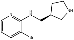 2-Pyridinamine, 3-bromo-N-[(3S)-3-pyrrolidinylmethyl]-