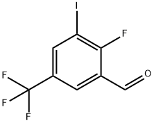 2-Fluoro-3-iodo-5-(trifluoromethyl)benzaldehyde