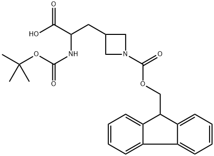 2-{[(tert-butoxy)carbonyl]amino}-3-(1-{[(9H-fluoren -9-yl)methoxy]carbonyl}azetidin-3-yl)propanoic acid