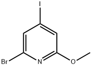 Pyridine, 2-bromo-4-iodo-6-methoxy-