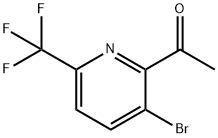 Ethanone, 1-[3-bromo-6-(trifluoromethyl)-2-pyridinyl]-