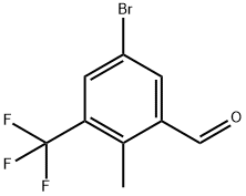 5-Bromo-2-methyl-3-(trifluoromethyl)benzaldehyde