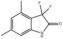 2H-Indol-2-one, 3,3-difluoro-1,3-dihydro-4,6-dimethyl-