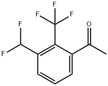 Ethanone, 1-[3-(difluoromethyl)-2-(trifluoromethyl)phenyl]-