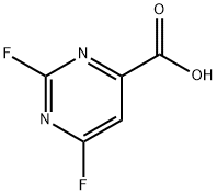 4-Pyrimidinecarboxylic acid, 2,6-difluoro-