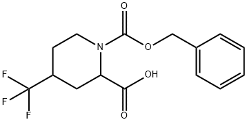 4-Trifluoromethyl-piperidine-1,2-dicarboxylic acid 1-benzyl ester