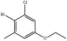 2-Bromo-1-chloro-5-ethoxy-3-methylbenzene