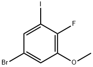 5-bromo-2-fluoro-1-iodo-3-methoxybenzene