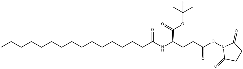 1-O-tert-butyl 5-O-(2,5-dioxopyrrolidin-1-yl) (2R)-2-(hexadecanoylamino)pentanedioate