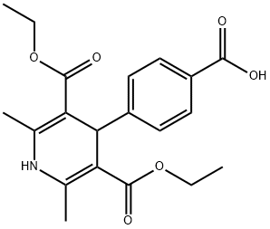 3,5-Bis(carbethoxy)-4-(4-carboxyphenyl)-1,4-dihydro-2,6-dimethylpyridin