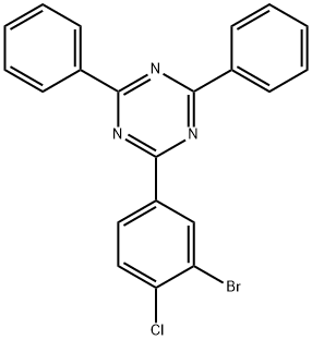 1,3,5-Triazine, 2-(3-bromo-4-chlorophenyl)-4,6-diphenyl-