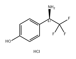 4-[(1R)-1-amino-2,2,2-trifluoroethyl]phenol hydrochloride