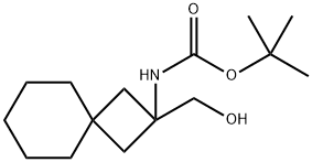 tert-butyl N-[2-(hydroxymethyl)spiro[3.5]nonan-2-yl]carbam ate