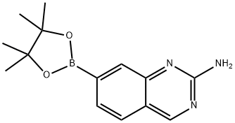 7-(Tetramethyl-1,3,2-dioxaborolan-2-yl)quinazolin-2-amine