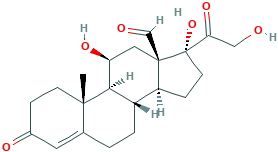 (11b)-11,17,21-trihydroxy-3,20-dioxo-Pregn-4-en-18-al