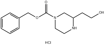 3-(2-羟乙基)哌嗪-1-羧酸苄酯盐酸盐