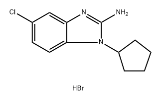 5-chloro-1-cyclopentyl-1H-benzo[d]imidazol-2-amine hydrobromide