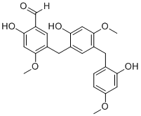 Benzaldehyde, 2-hydroxy-5-[[2-hydroxy-5-[(2-hydroxy-4-methoxyphenyl)methyl]-4-methoxyphenyl]methyl]-4-methoxy-