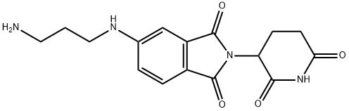 5-[(3-aminopropyl)amino]-2-(2,6-dioxo-3-piperidinyl)-1H-Isoindole-1,3(2H)-dione,