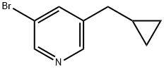 3-Bromo-5-(cyclopropylmethyl)pyridine